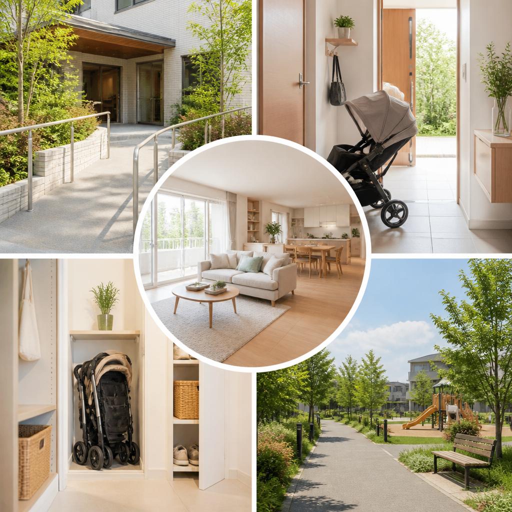 ベビーカーをお持ちの家族に最適な住まいを見つけるためのガイド