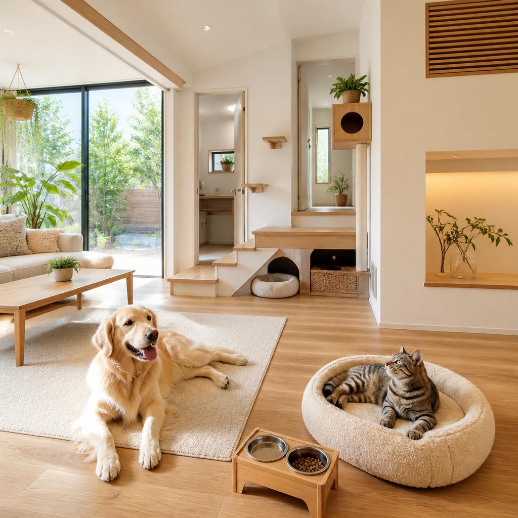 ペットと一緒に快適な住まいを実現しませんか？