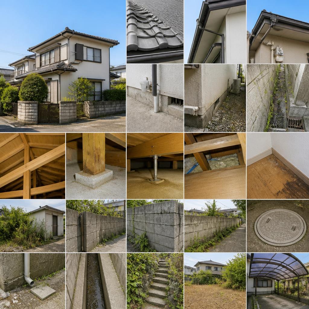 戸建て特有のチェックポイント
