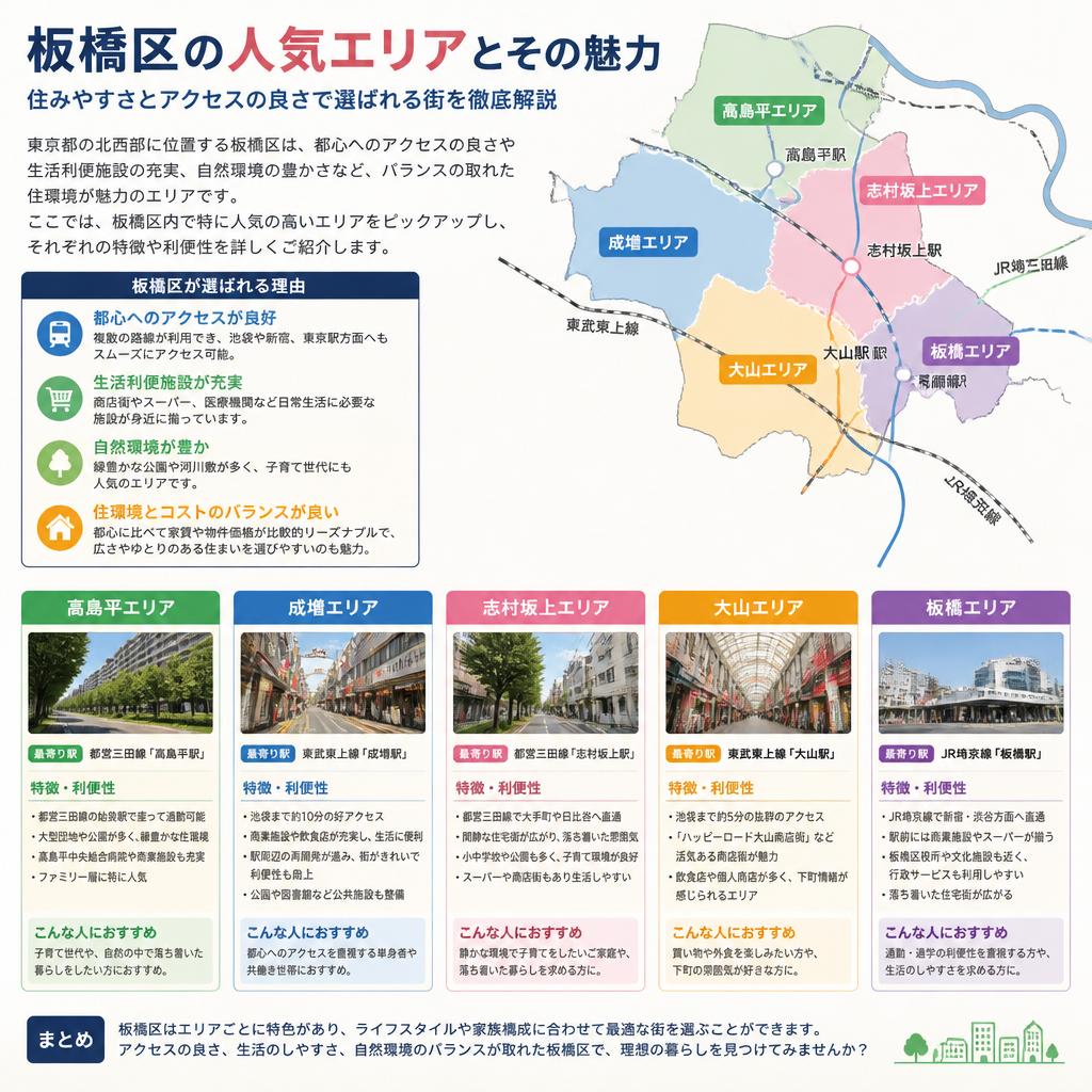 2. 人気エリアの特徴とは？